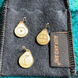 Alex and Ani MINI sun, earth & moon charms